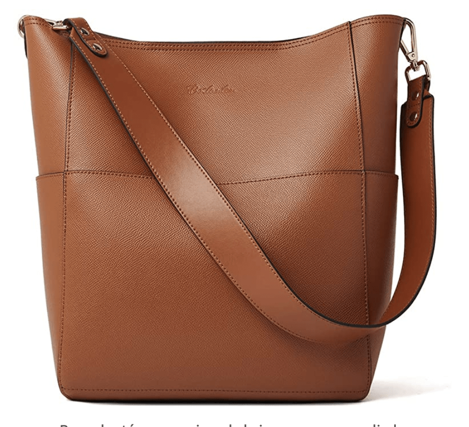 Bolso cubo marrón Bostanten