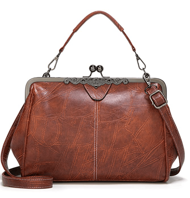 Bolso Retro Frame Bag Marrón
